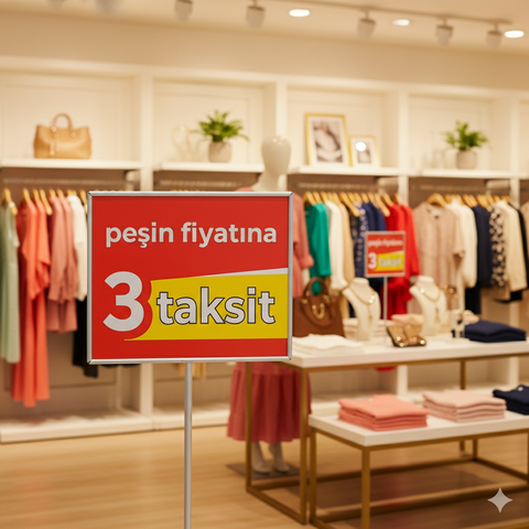 Peşin Fiyatına 3 Taksit