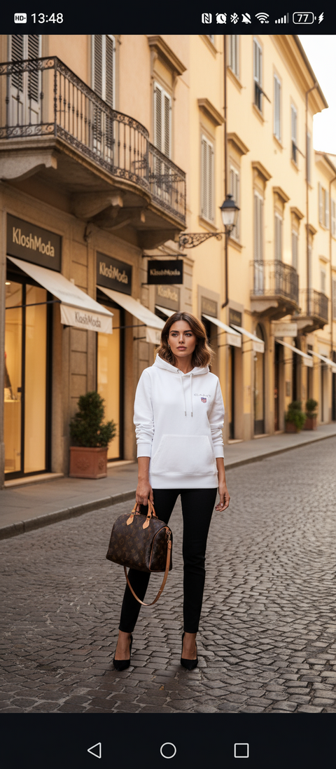 KAPİŞONLU SWEATSHIRT