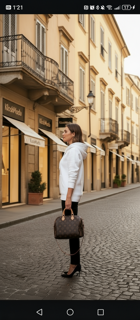 KAPİŞONLU SWEATSHIRT