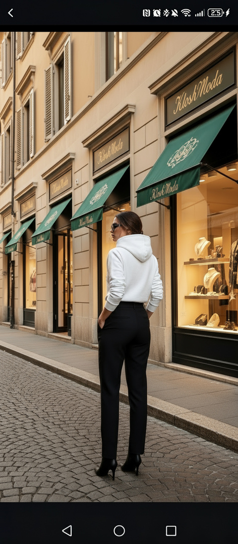 KAPİŞONLU SWEATSHIRT