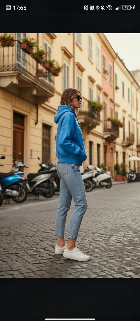 KAPİŞONLU SWEATSHIRT