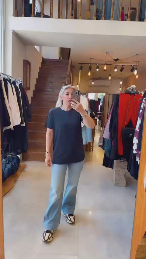 Siyah Oversize Tişört