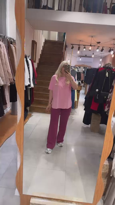 Pembe Tişört