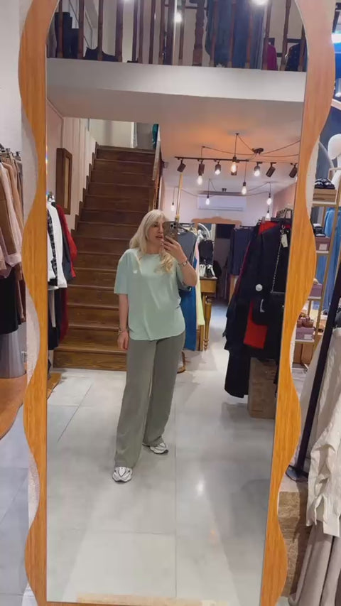 Su Yeşili Tişört