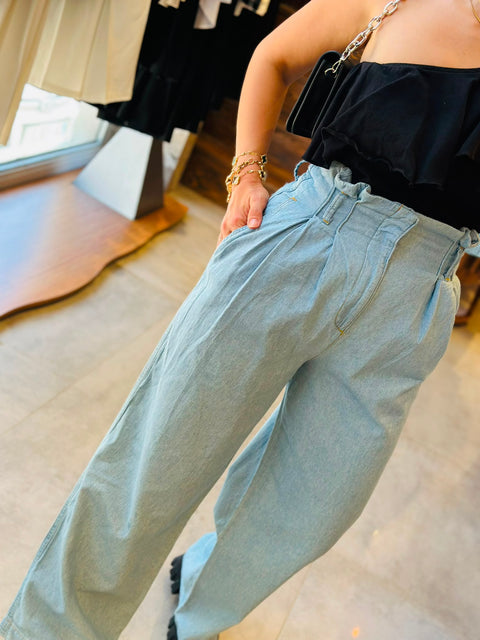Zara korse bel pantolon