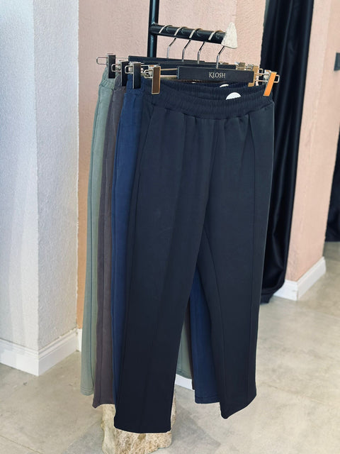 Kaplama`lı Eşofman Pantolon